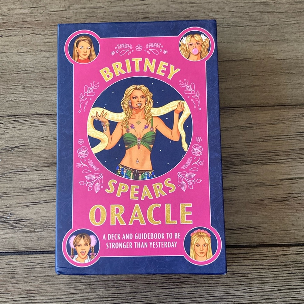 Britney Spears Oracle Tarot Card Deck & Guidebook NWOT